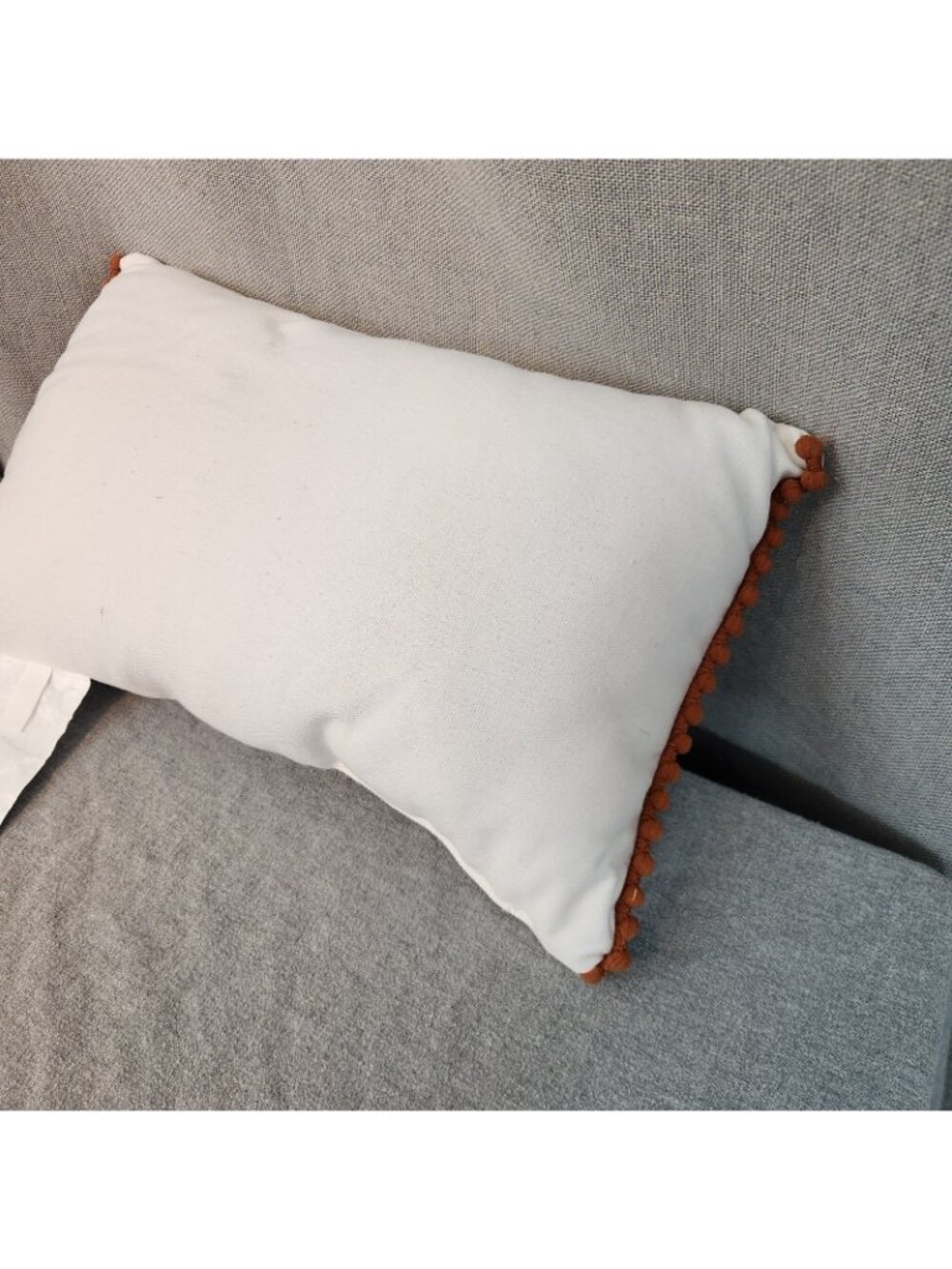 Hey Pumpkin Fall Autumn Decorative Pillow Home Decor Accent 14.5" x 9" x 4" New - Picture 4 of 6